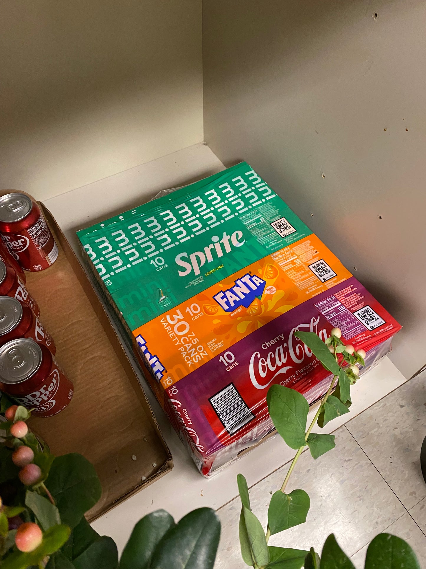 Beverages Mini Cherry Coke/Fanta/Sprite