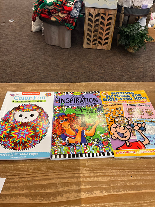 Wellspring Children Coloring and Activities Books 4