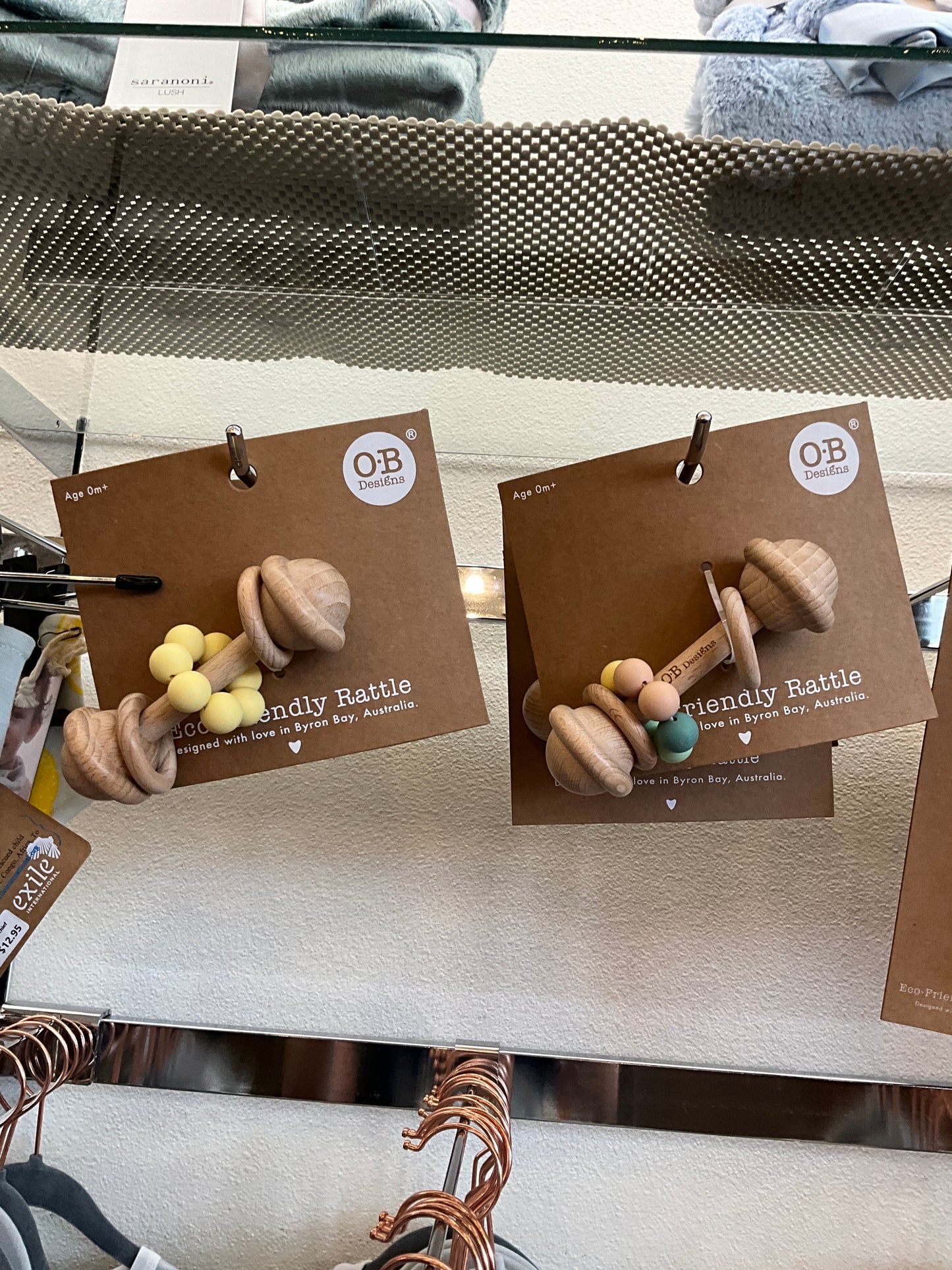 OB Designs Baby Rattles