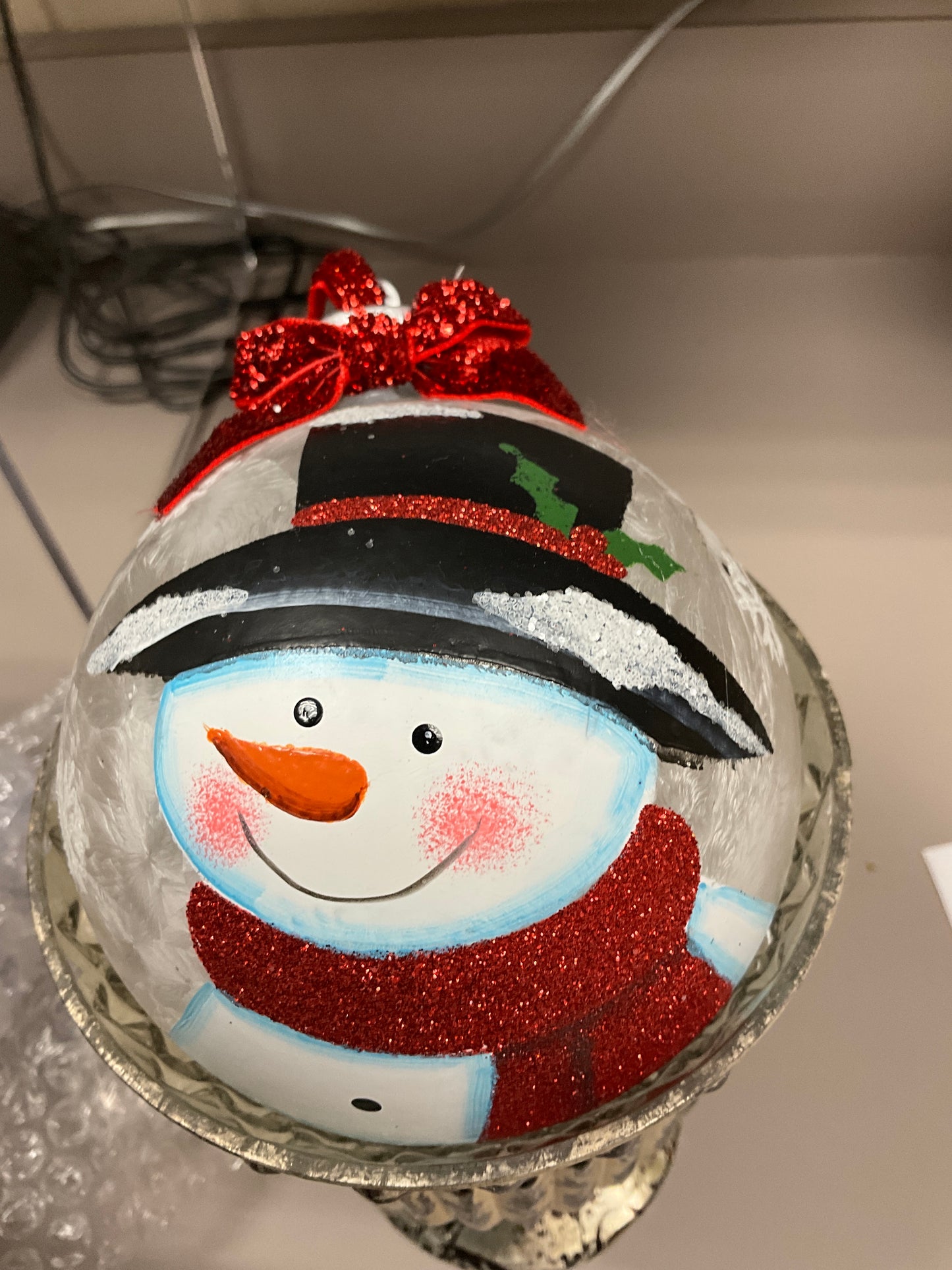 Christmas Young’s Painted Ornaments w/Lights