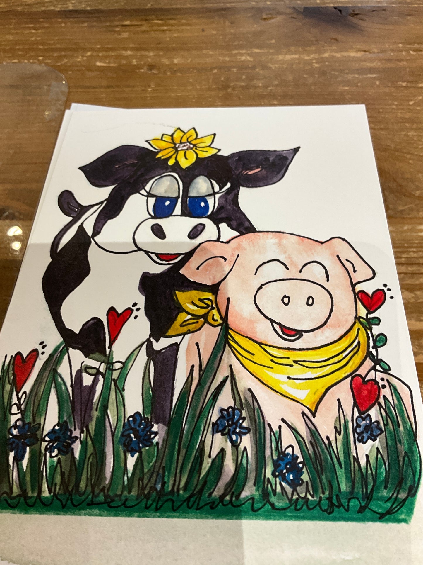 White Buffalo Foundation Blank Cards