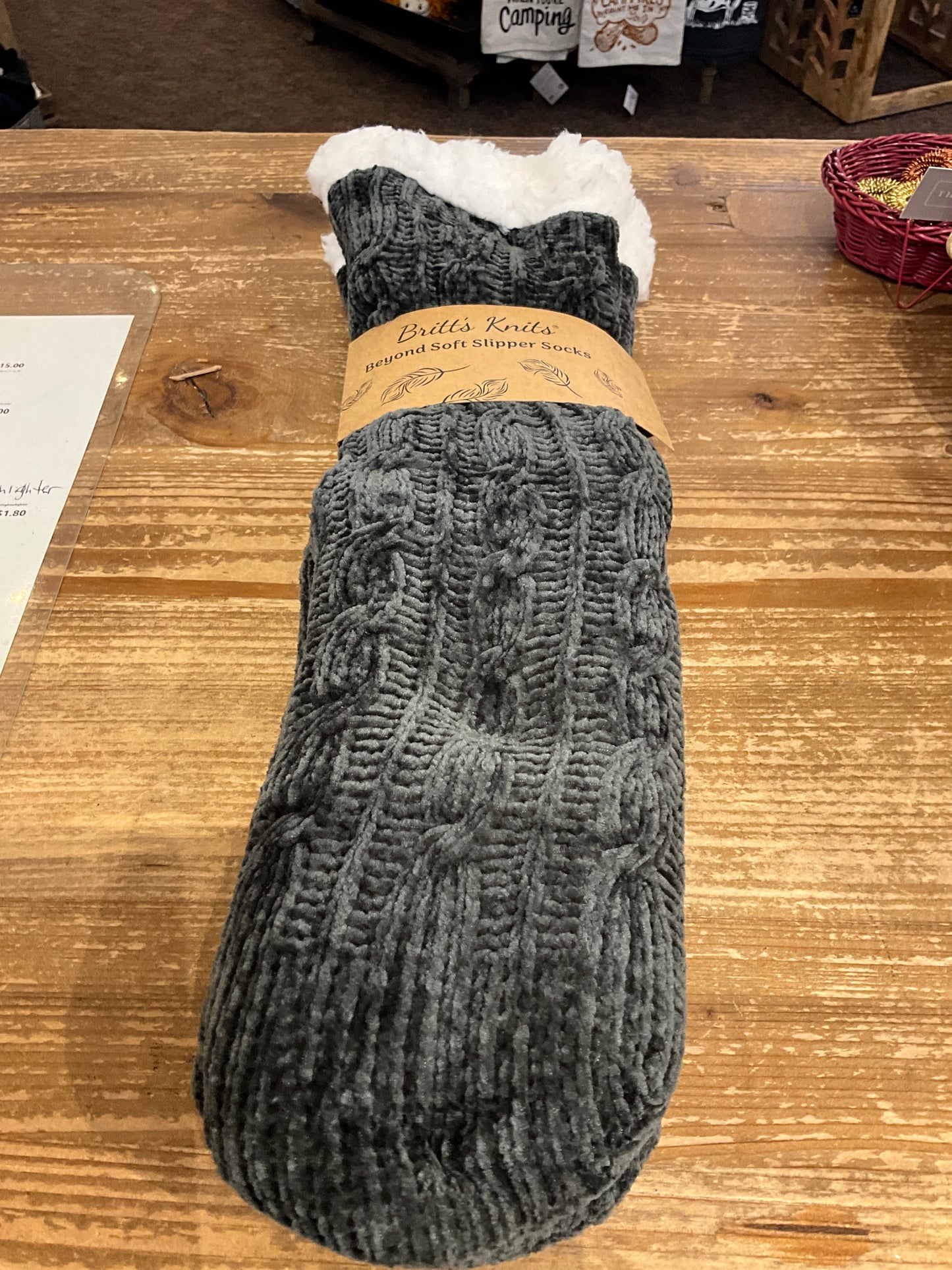 DM Merchandising Slipper Socks