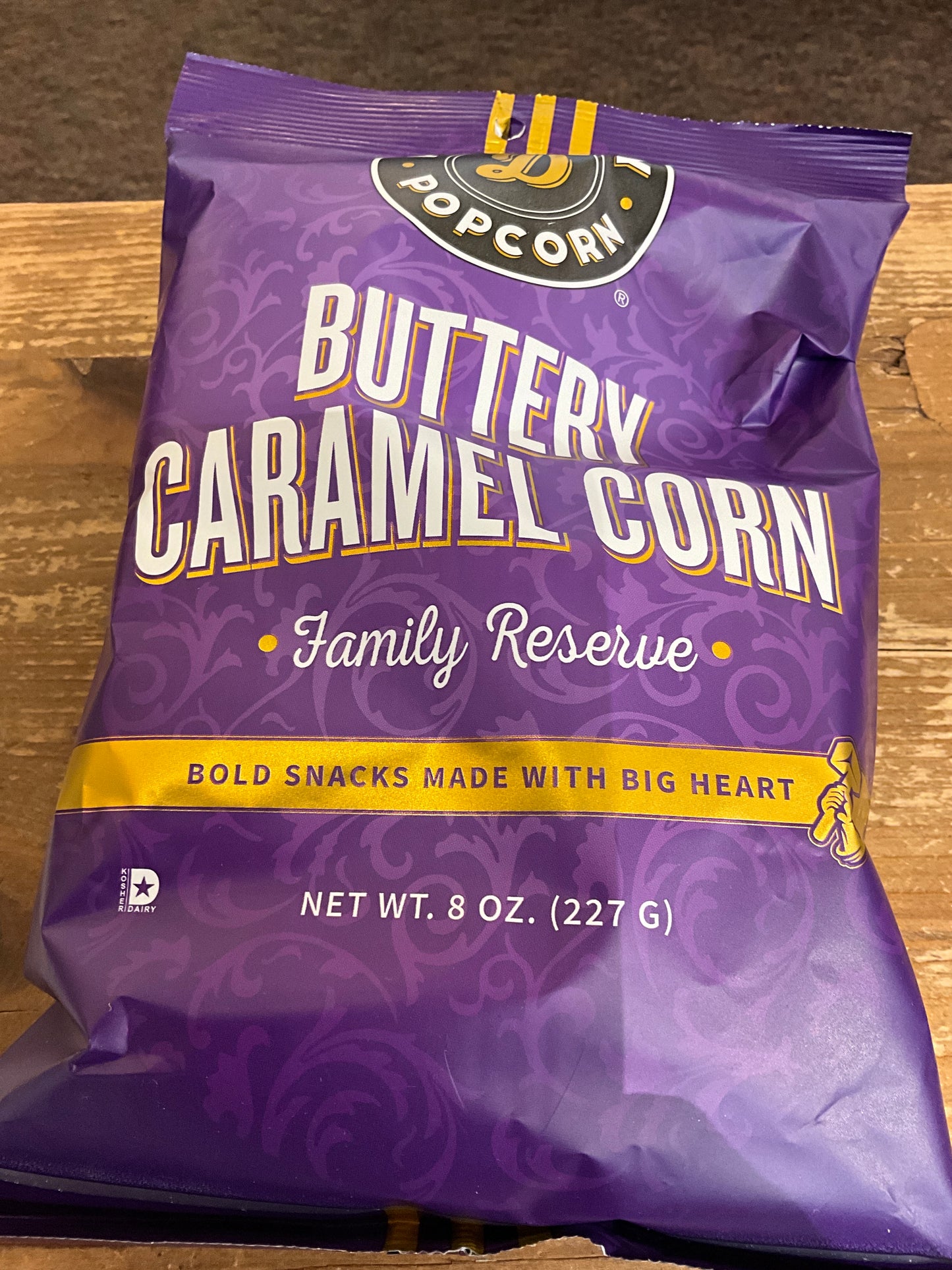 Pop Daddy Snacks Buttery Caramel Corn