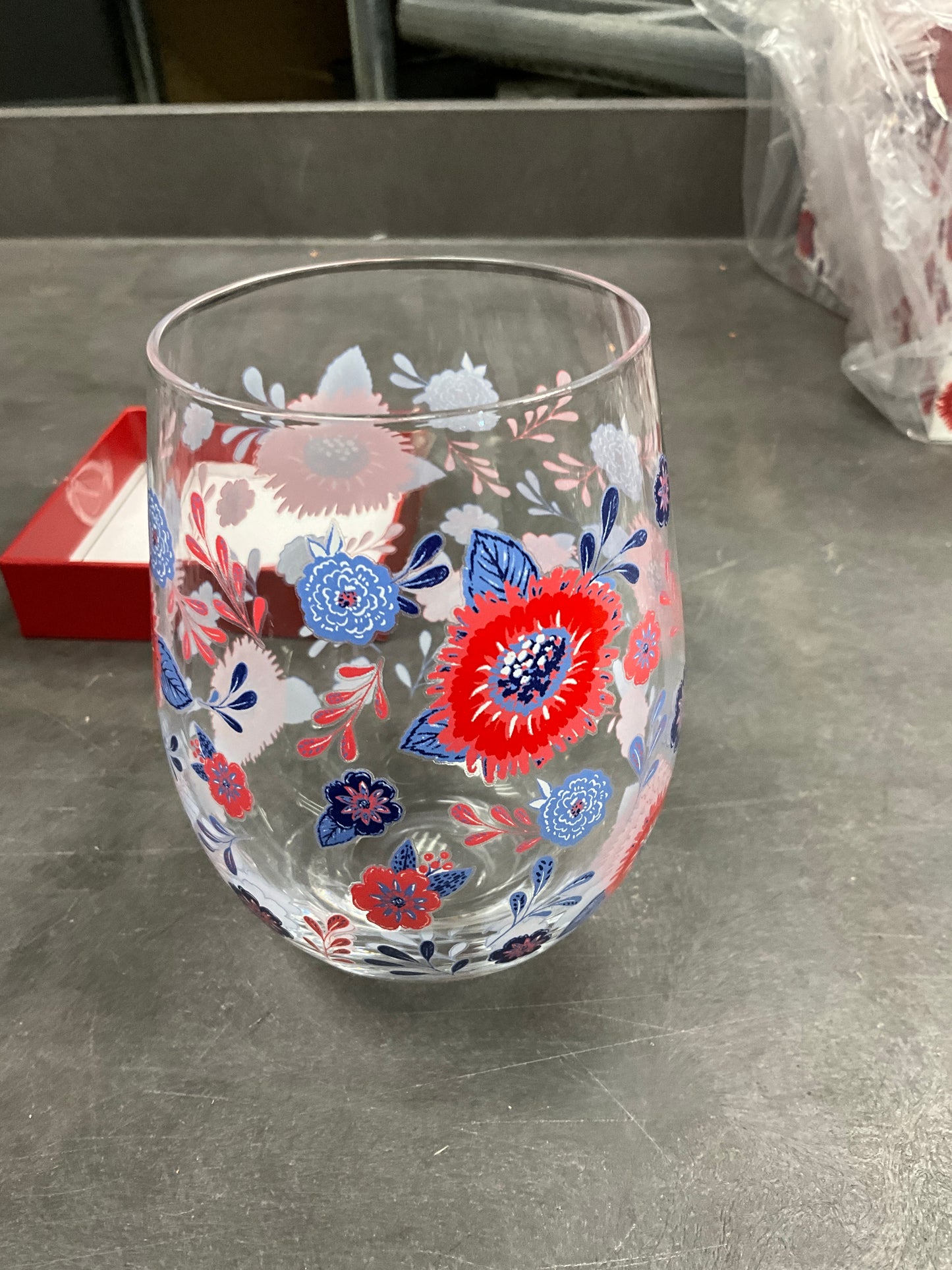 Evergreen Stemless Wine Glasses