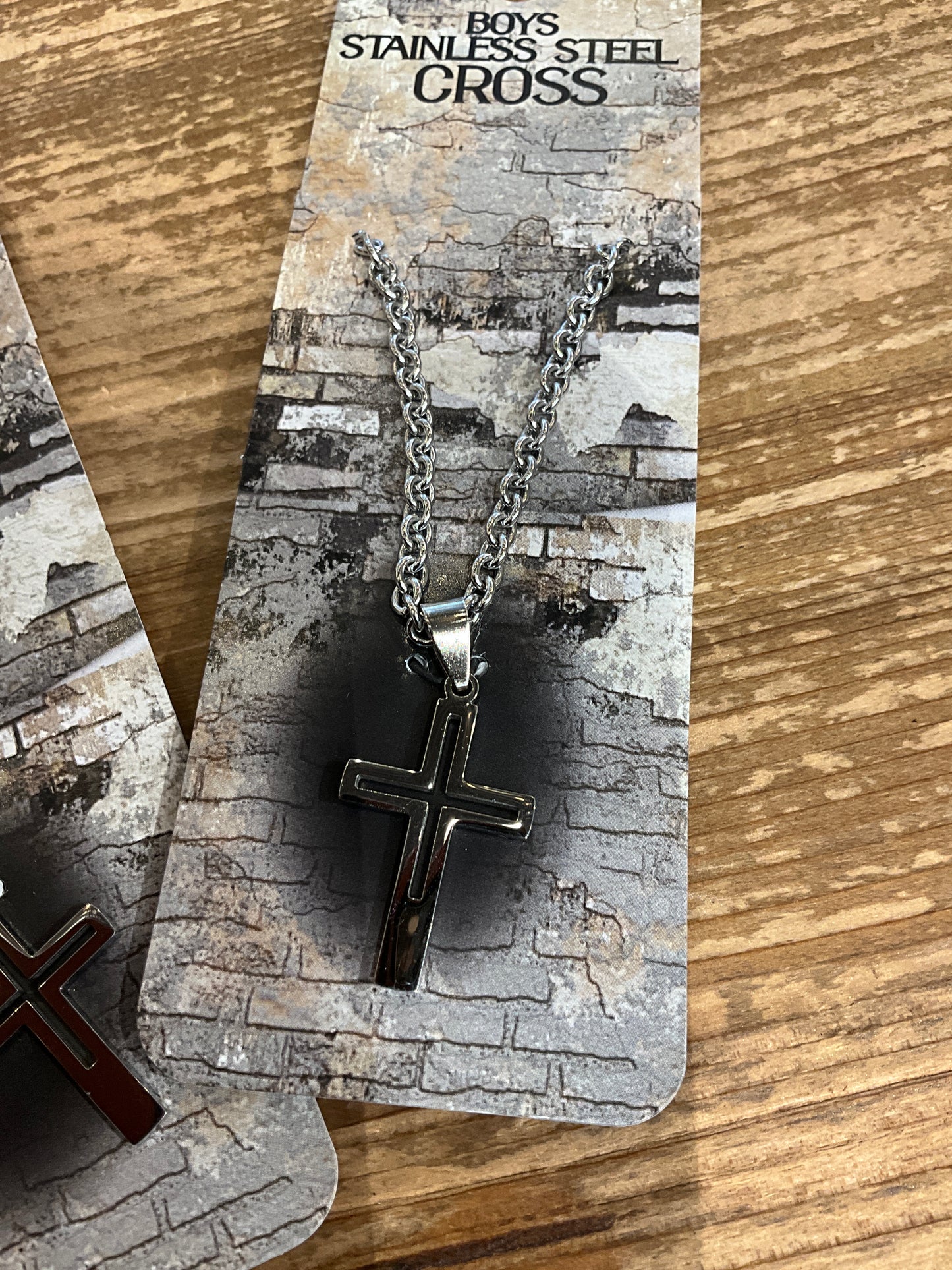 Dicksons Boy’s Stainless Steel Cross