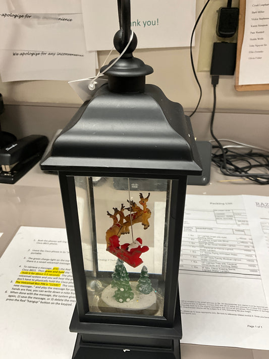 Christmas Raz Imports Lantern