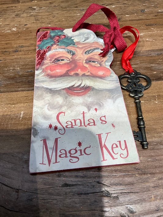 Christmas Primatives by Kathy Santa Magic Key