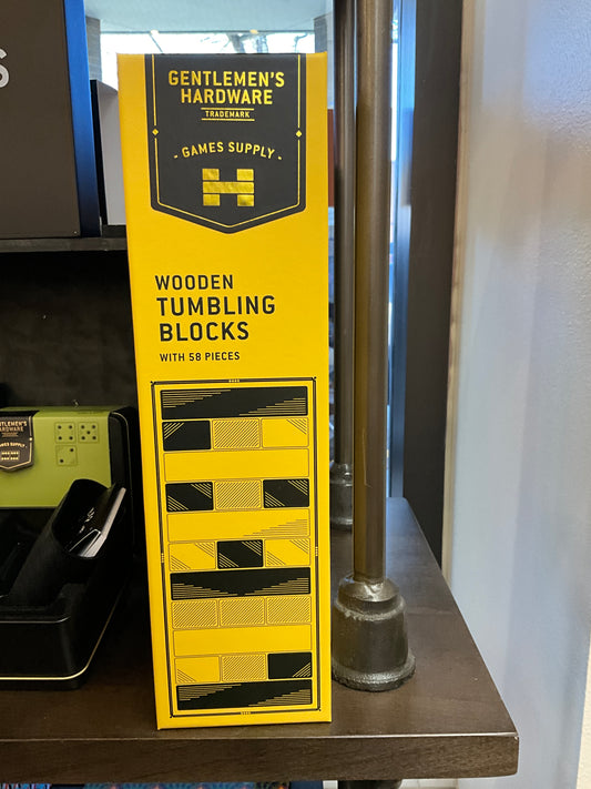 Gentlemen Hardware Wooden Tumbling Blocks