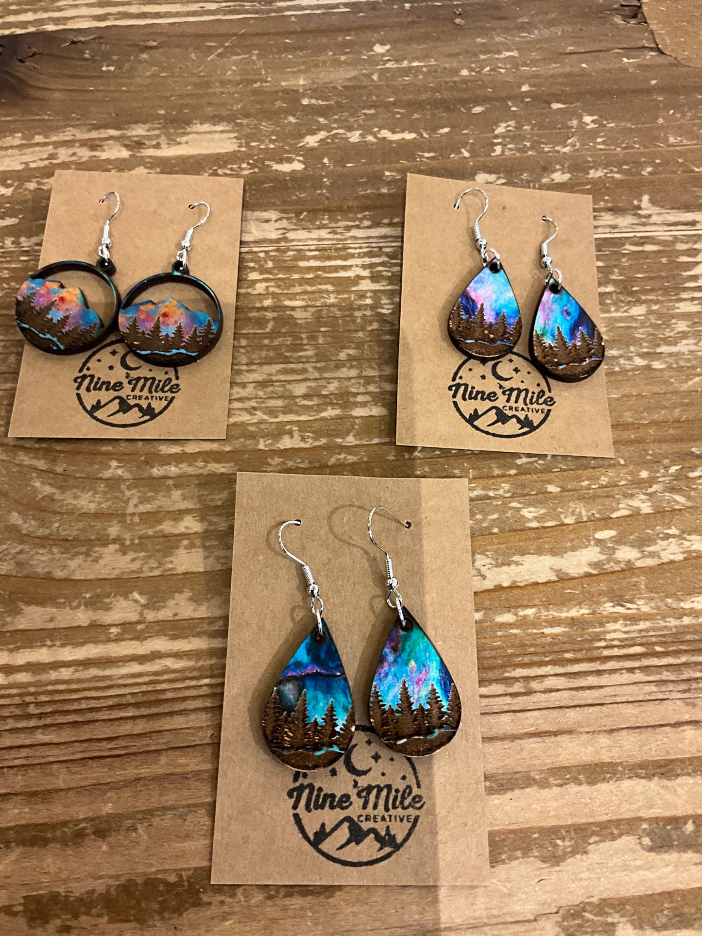 Nine Mile Creative Earrngs