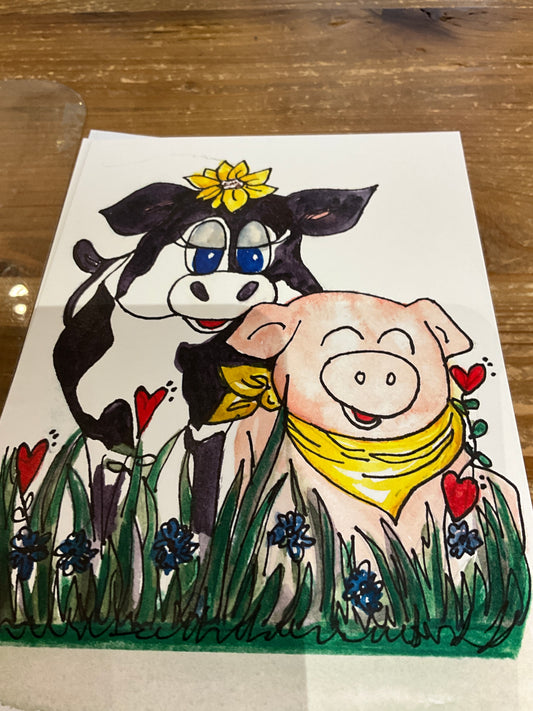 White Buffalo Foundation Blank Cards