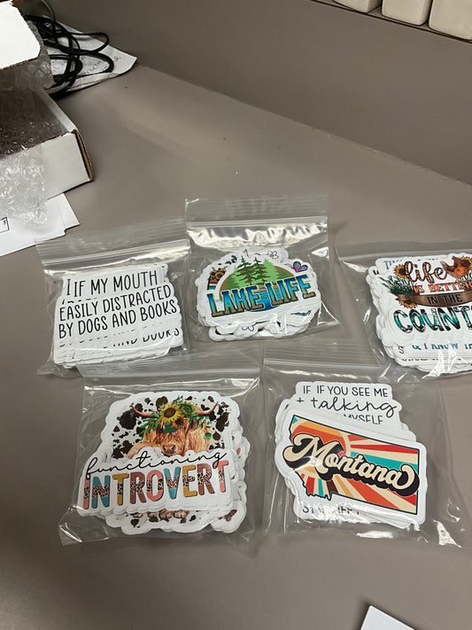 Expression Design Stickers