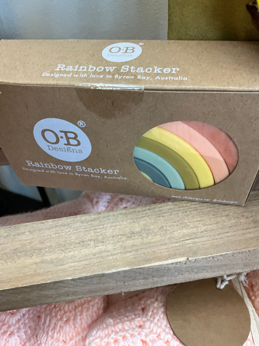 OB Designs Stacker Toy/Stacker Tower/Teether Ball