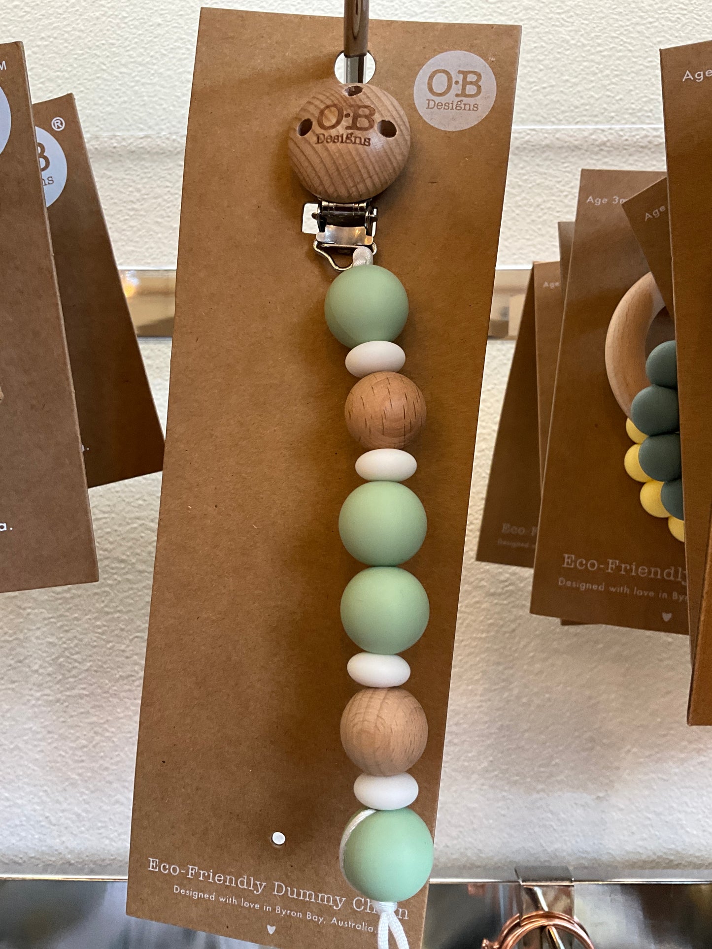 OB Designs Baby Pacifier Chain