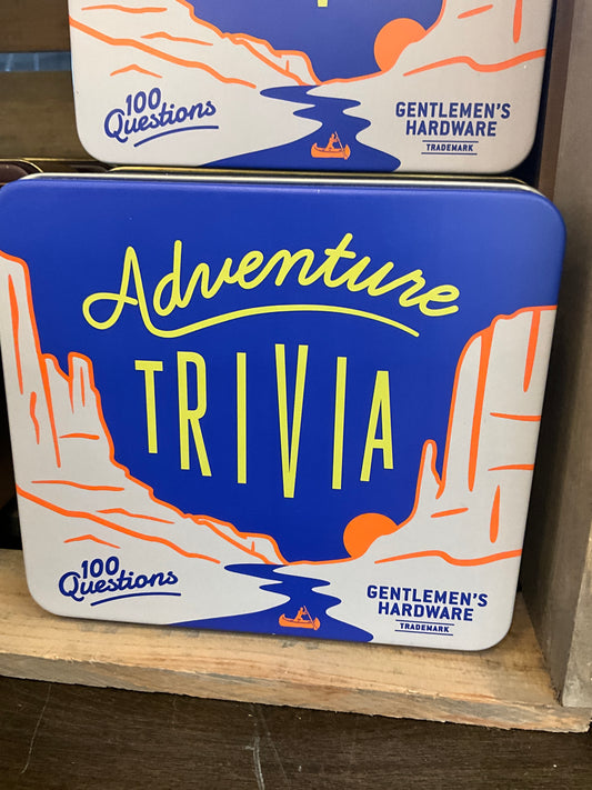 Gentlemen’s Hardware Adventure Trivia Game