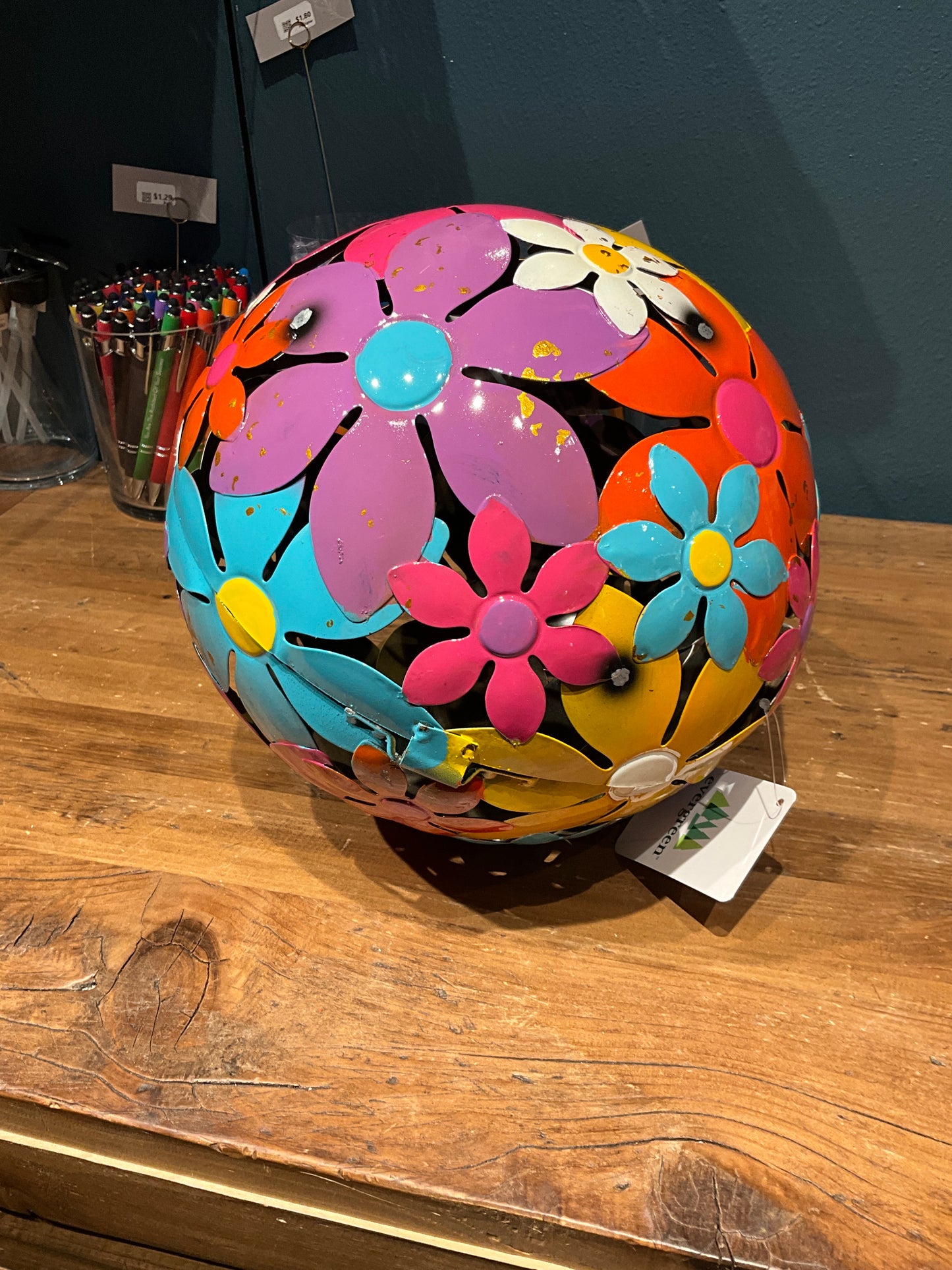 Evergreen  Medal Floral Garden Ball MED