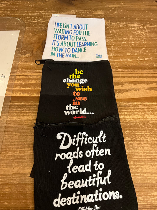 Quotable Mini Pouches
